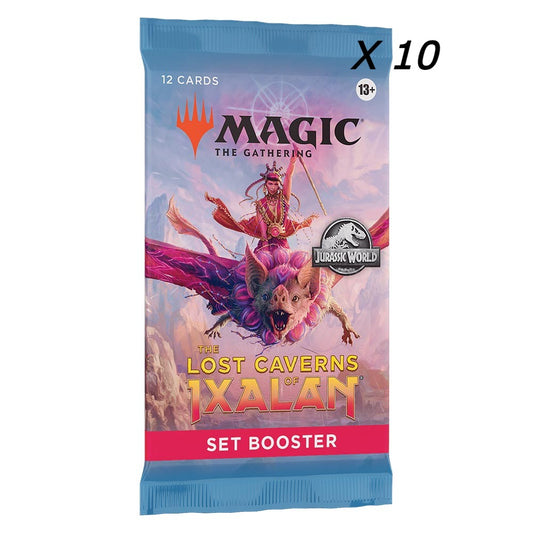 10 Magic the Gathering: The Lost Caverns of Ixalan Set Booster Pack