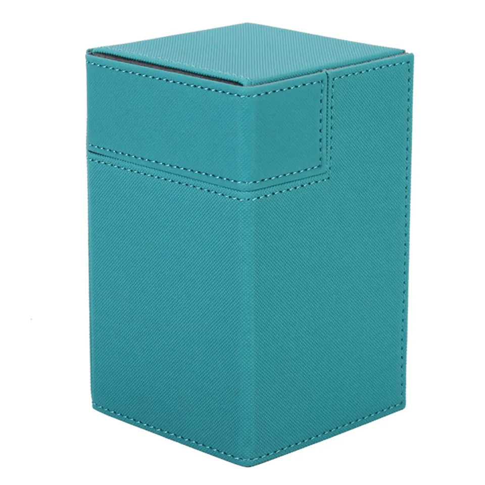 Light Blue Card Deck Box 2 Drawer Design With Dice Tray From KXM