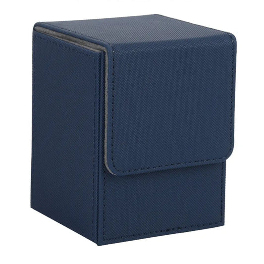 (160+) Blue Leather Deck Box From KXM