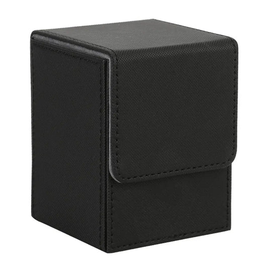 (160+) Black Leather Deck Box From KXM