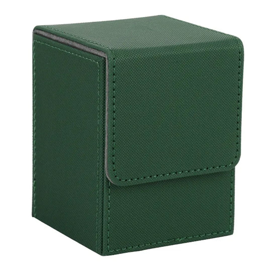 (160+) Green Leather Deck Box From KXM