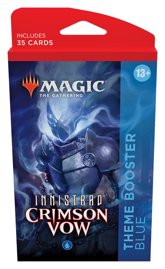 Magic The Gathering Innistrad: Crimson Vow Theme Booster - Blue