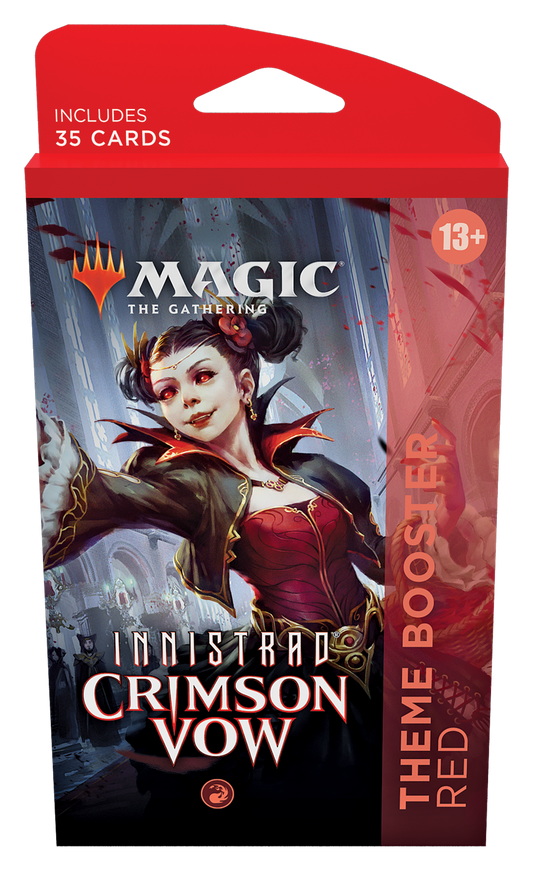 Magic The Gathering Innistrad: Crimson Vow Theme Booster - Red