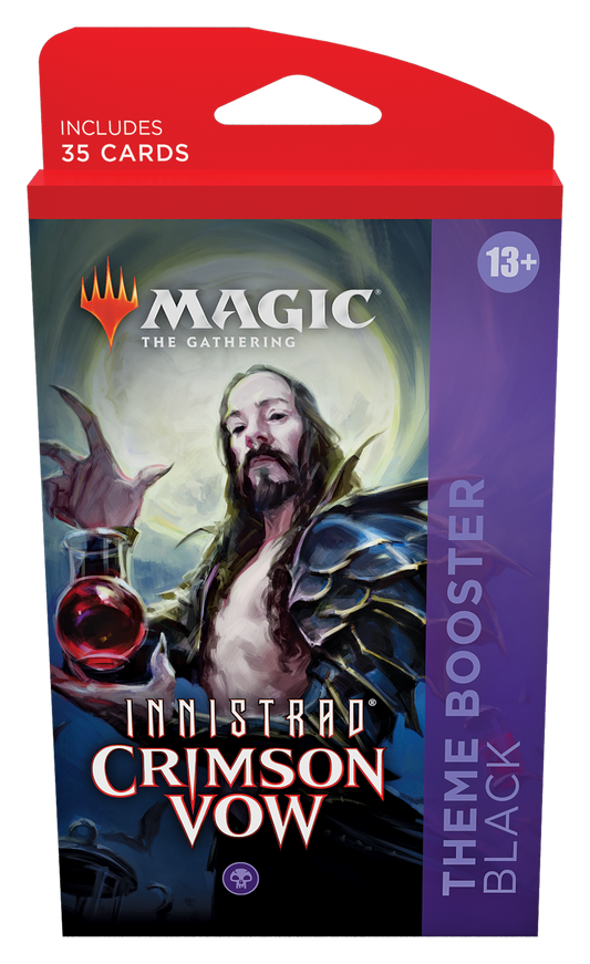 Magic The Gathering Innistrad: Crimson Vow Theme Booster - Black