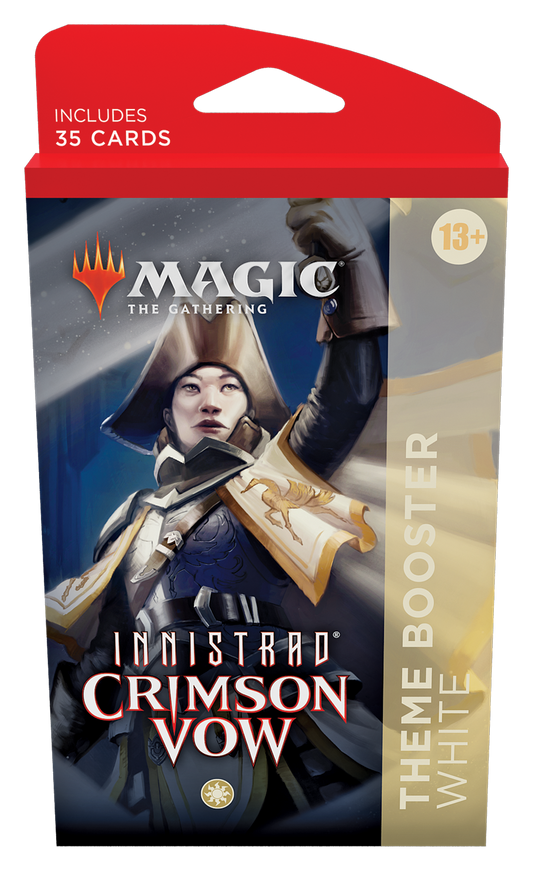 Magic The Gathering Innistrad: Crimson Vow Theme Booster - White