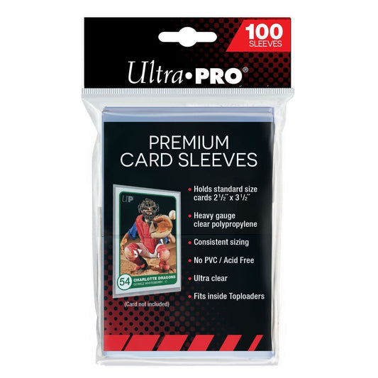 Ultra Pro - Standard Sleeves - Regular Soft Card (100 Sleeves)